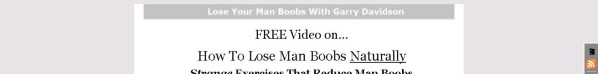How To Lose Man Boobs Naturally