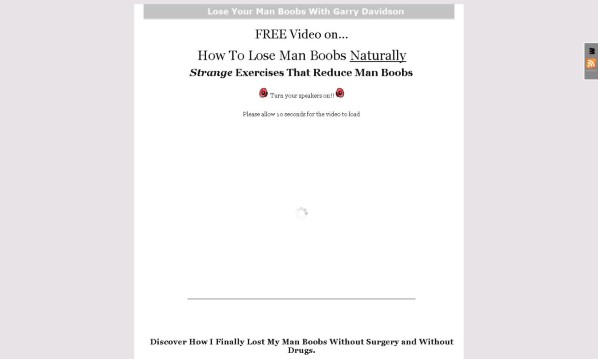 How To Lose Man Boobs Naturally1